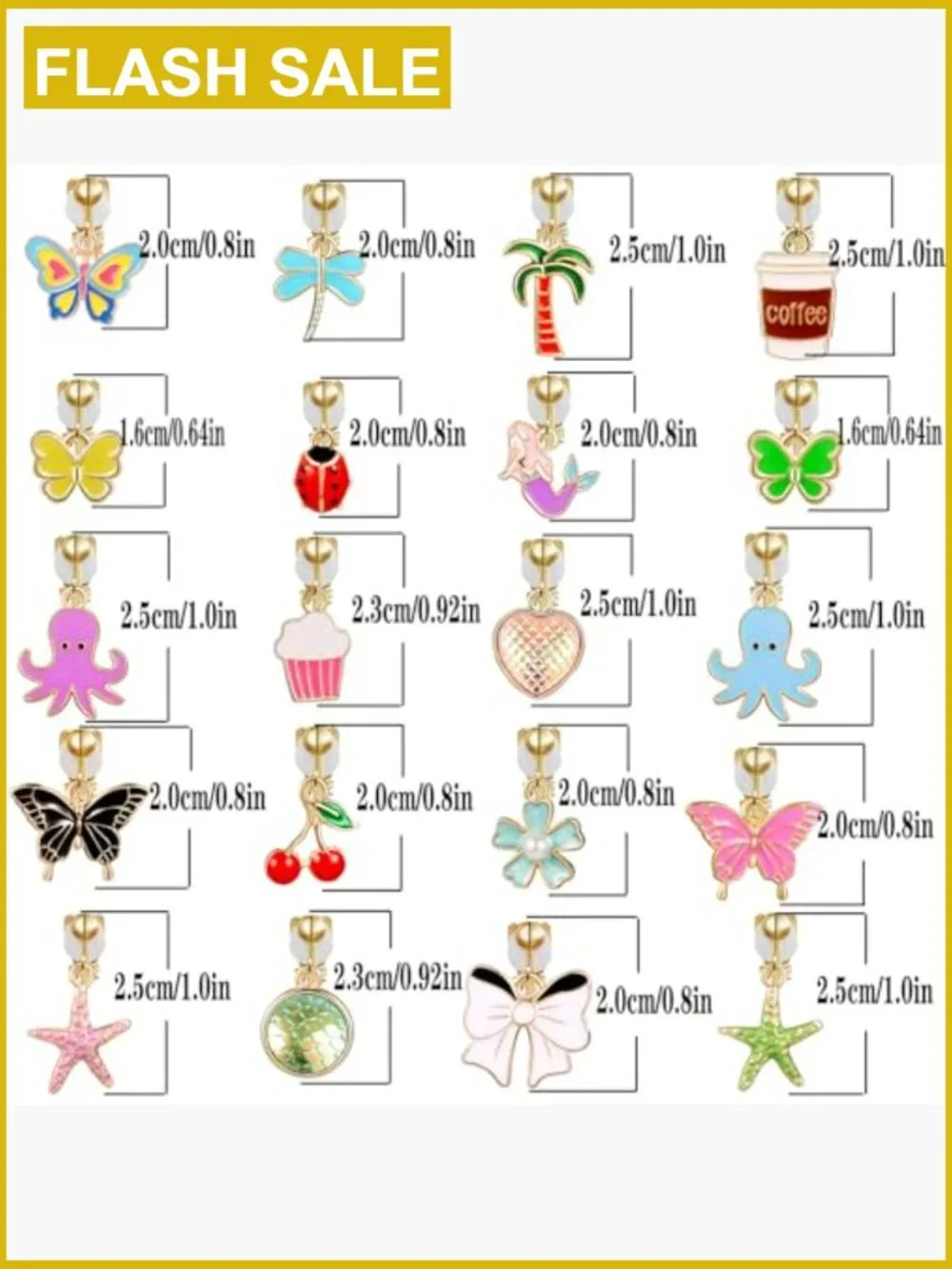 20 Pairs Clip on Earrings - Hypoallergenic Dress-Up Set for Girls